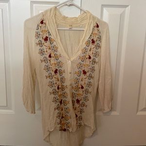 Anthropologie top- Tiny